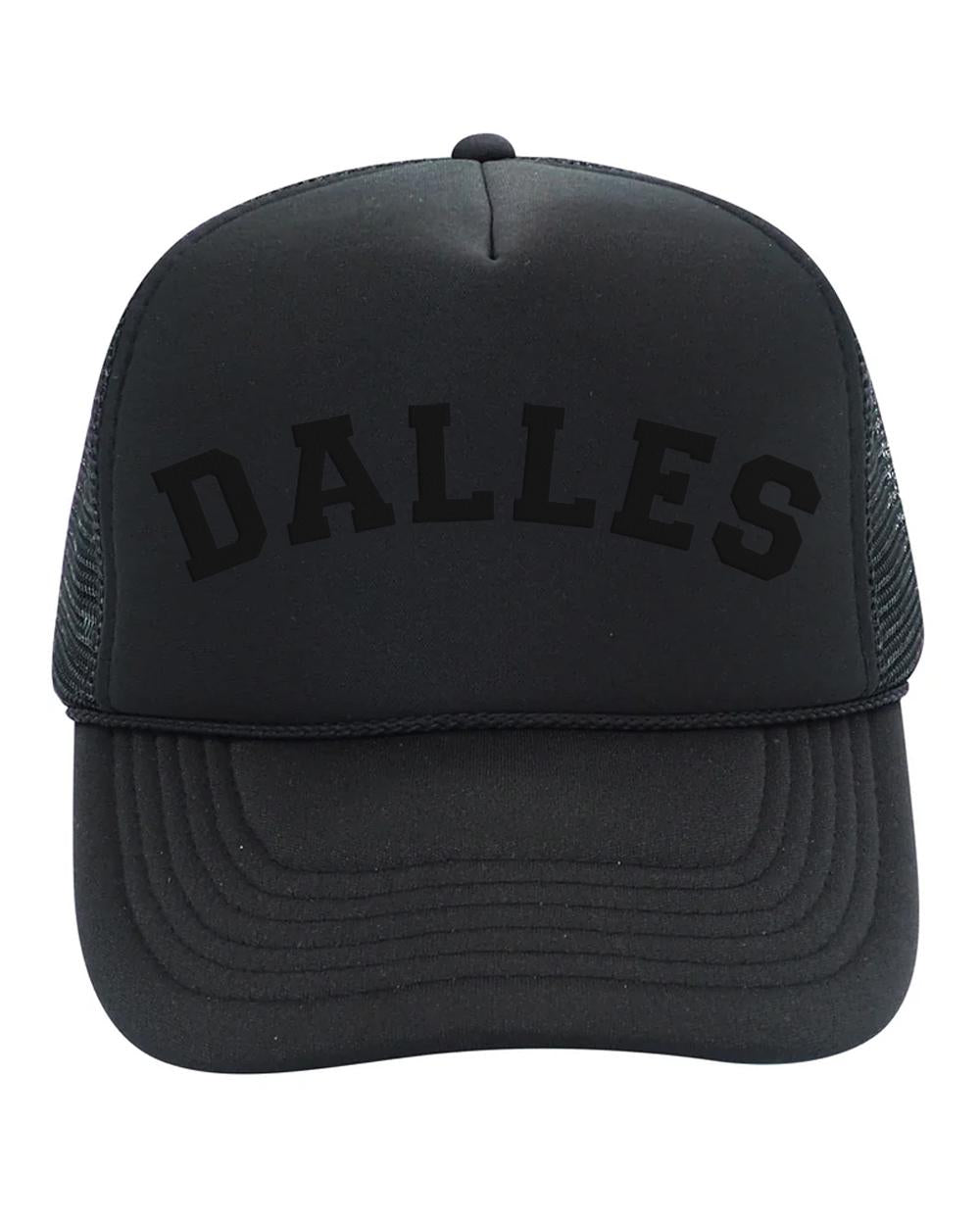 Black on Black Mesh Trucker Hat