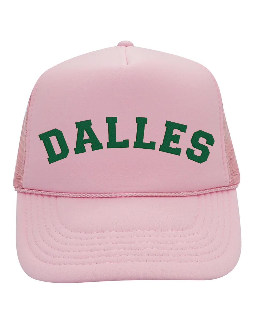 Pink and Lime Green Trucker Hat