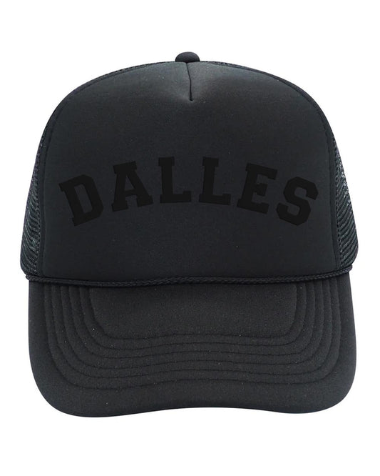 Black on Black Mesh Trucker Hat