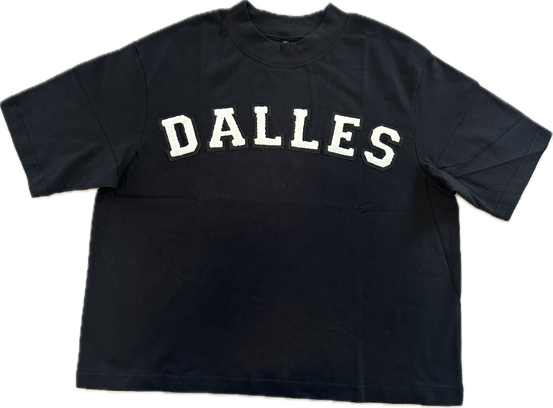 DALLES Signature Stitch Shirt - BLACK