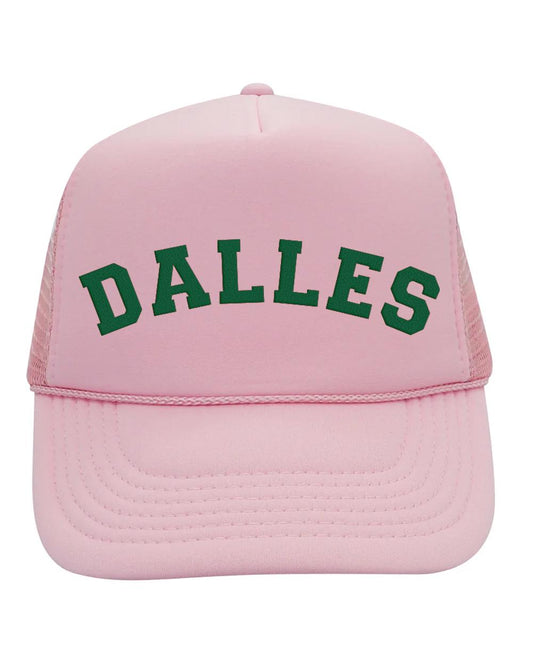 Pink and Lime Green Trucker Hat